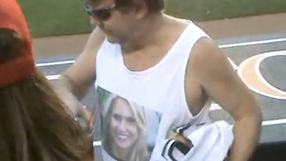 I'm Sure He Has The Same Heidi Watney Airbrush On The Side Of His Van